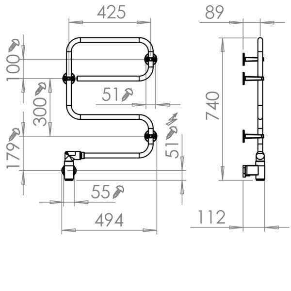 TR65 M2 Lite - Stainless Steel - Image 3