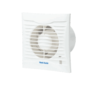 Vent-Axia Silhouette 100 bathroom extractor fan with timer, PAX Spain.