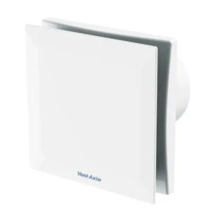 Vent-Axia Lo-Carbon Silent bathroom extractor fan with closed grille