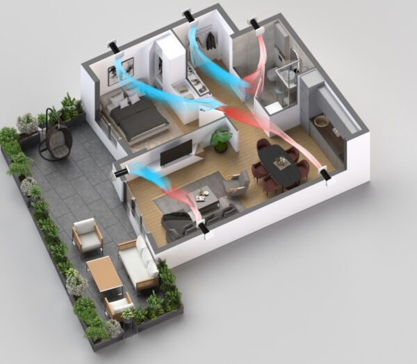 ZEPHYR MINI Decentralized Heat Recovery Device - Image 4