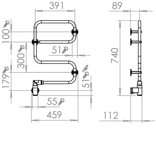 TR55 M2 Lite - Stainless Steel - Image 3