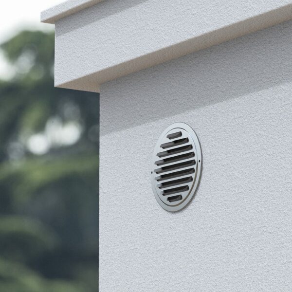 Mistral Stainless Steel Round Grille - Image 2