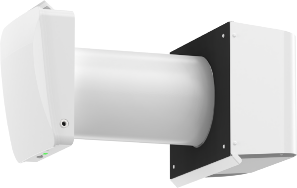 White Painted Metal Outer Hood for Thin Walls - Image 3